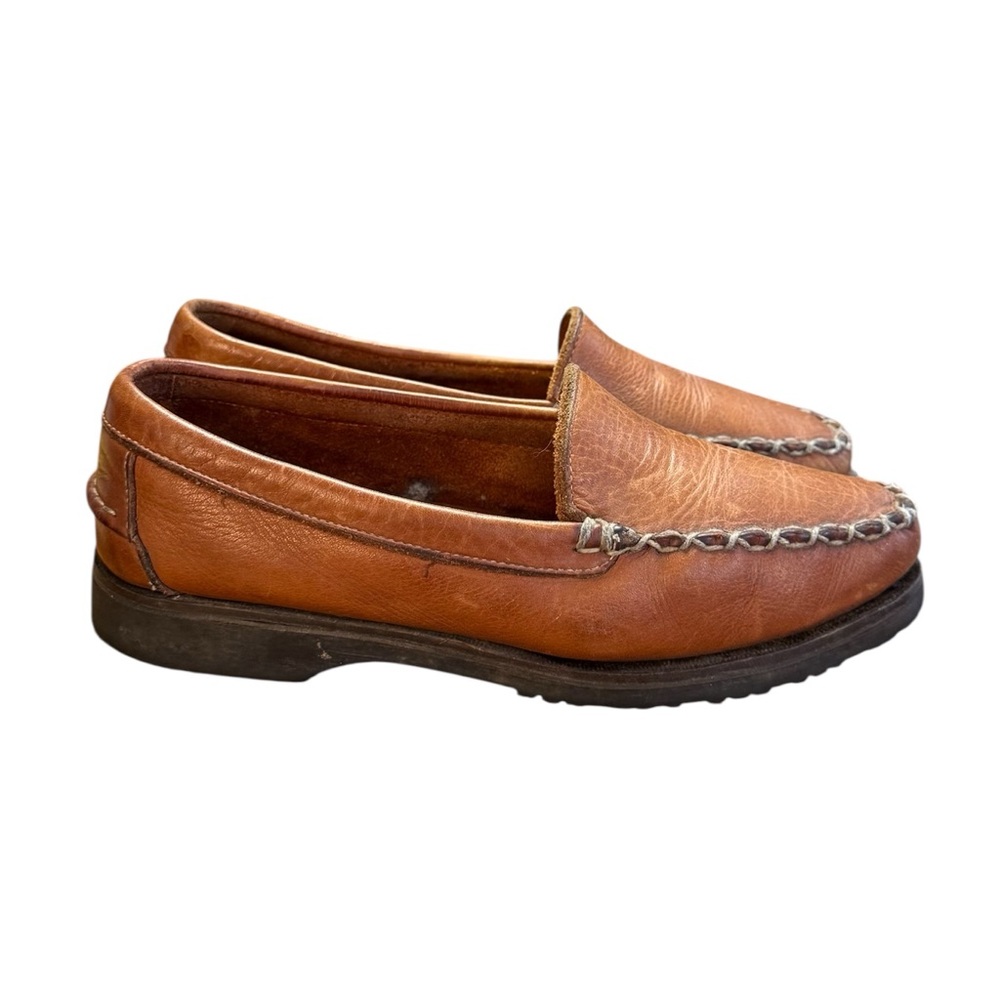 Eddie Bauer Vintage Moc Toe Driving Loafers Flats Women’s Size 7.5